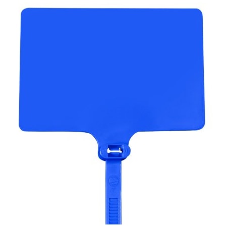 Bsc Preferred Cable Tie, 9 in L, Blue, 120 lb Strength, 100 PK BUY00028834